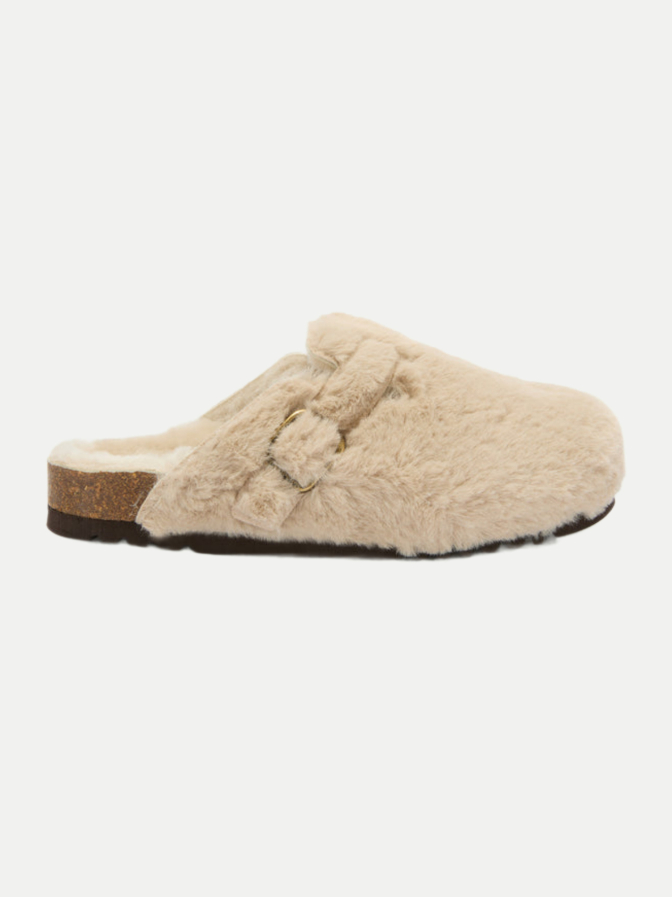 Scholl Halbschuhe Fae Faux Fur bei Robert Ley