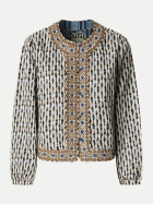 Pepe Jeans Jacke mit Ikat-muster KIM 808-MOUSSE WHITE bei Robert Ley