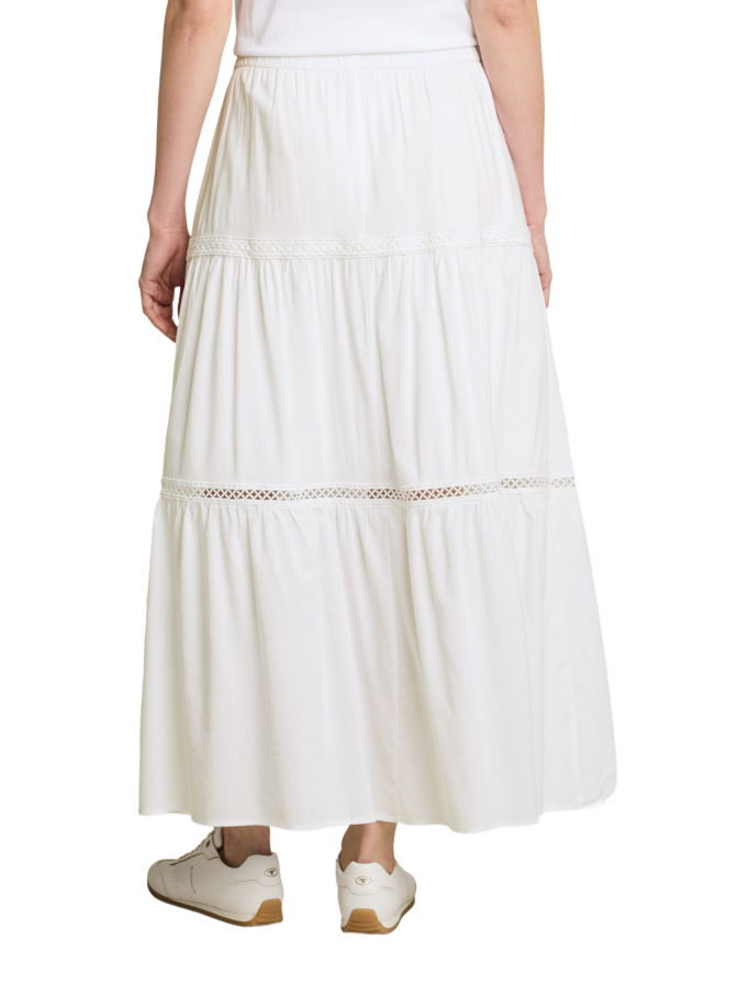 Tom Tailor Denim Maxi Rock mit elastischem Bund bei Robert Ley