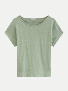 Marc O'Polo T-Shirt mit U-Boot-Ausschnitt 3353-Fresh Sage bei Robert Ley