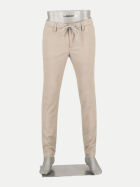 Alberto Slim-Fit Flanellhose JUMP Herringbone 520-beige bei Robert Ley