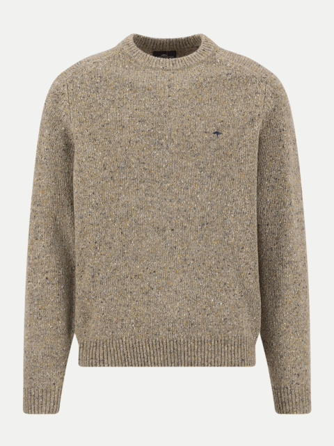 Fynch-Hatton Pullover mit Rundhalsausschnitt aus Woll-Mix bei Robert Ley