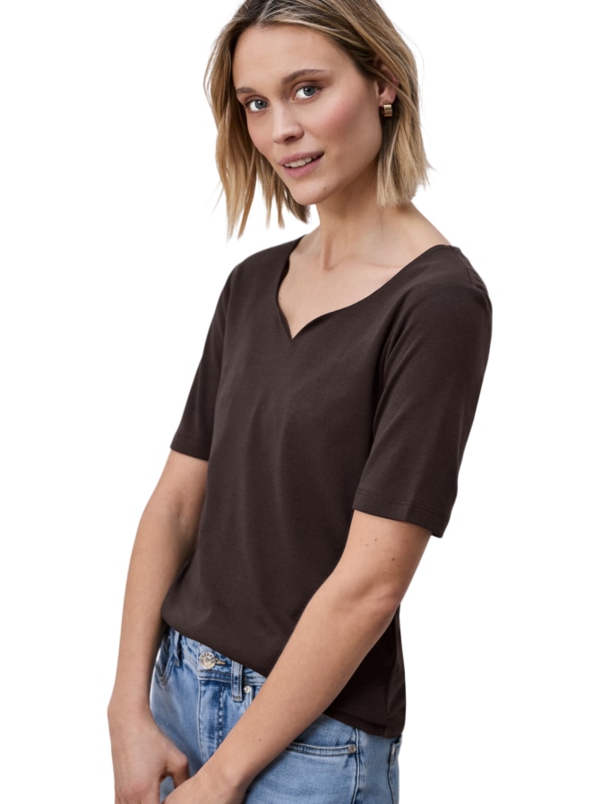 Street One Basic T-Shirt Ada bei Robert Ley