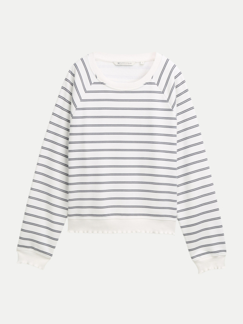 Tom Tailor Denim Gestreiftes Sweatshirt bei Robert Ley