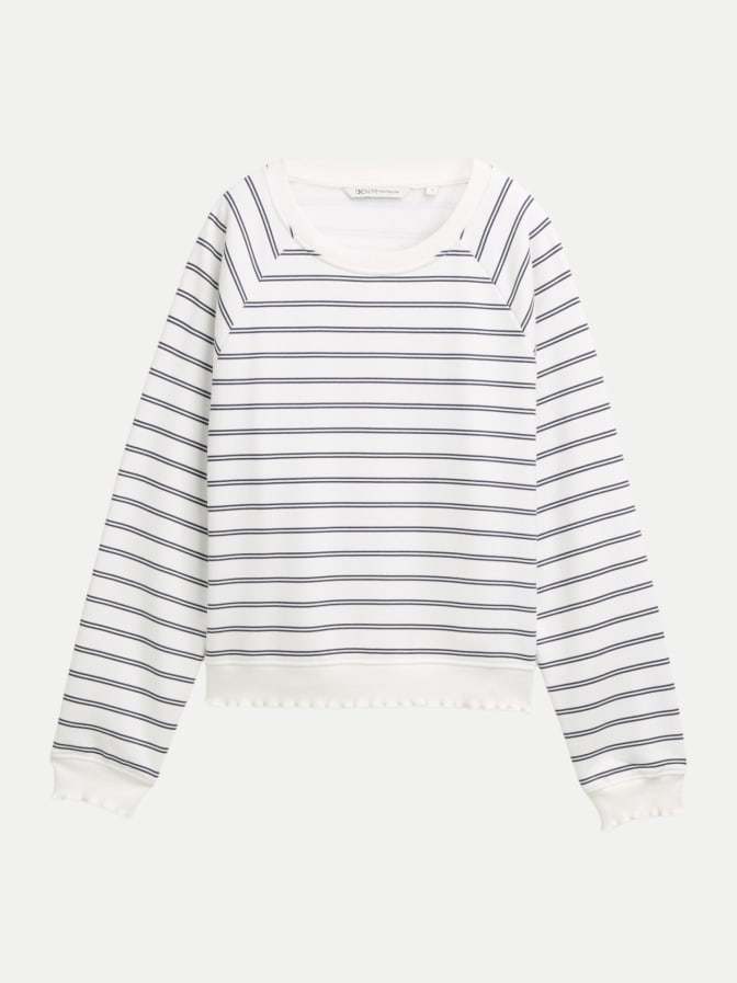 Tom Tailor Denim Gestreiftes Sweatshirt bei Robert Ley