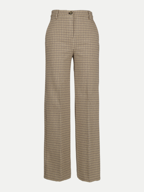 Weekend Max Mara Jacquard-Flanellhose Panetto bei Robert Ley