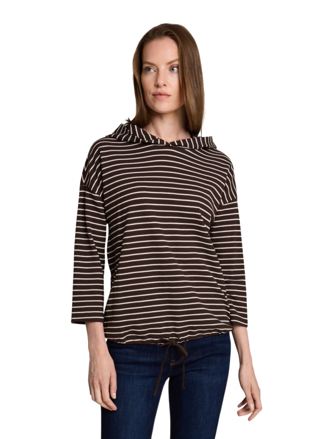 Tom Tailor Casual Longsleeve mit Kapuze bei Robert Ley