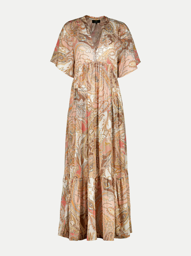 Monari Maxi Kleid mit Paisleymuster bei Robert Ley