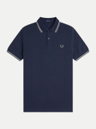 FRED PERRY Poloshirt mit Doppelstreifen z47-drkairf/lic/bayl bei Robert Ley