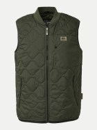 s.Oliver RED LABEL Steppweste im Workwear-Stil 7938-GREEN bei Robert Ley