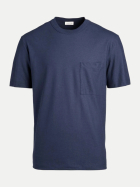 Phil Petter T-Shirt mit Brusttasche 99marine bei Robert Ley