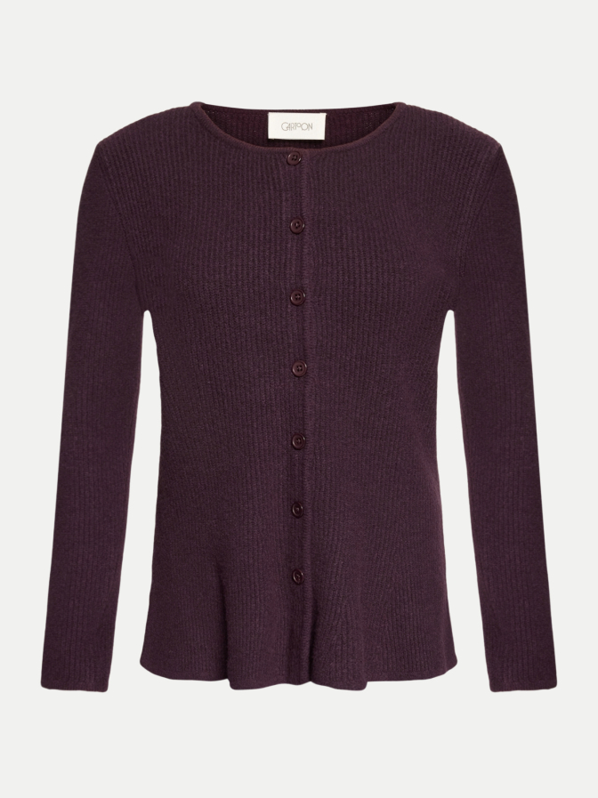 Cartoon Strickjacke Meliert bei Robert Ley