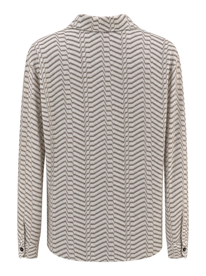 MISSONI Chevron-Blusenshirt mit Zig-Zag-Muster bei Robert Ley