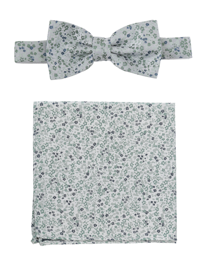 Prince Bowtie Set Fliege + Einstecktuch bei Robert Ley