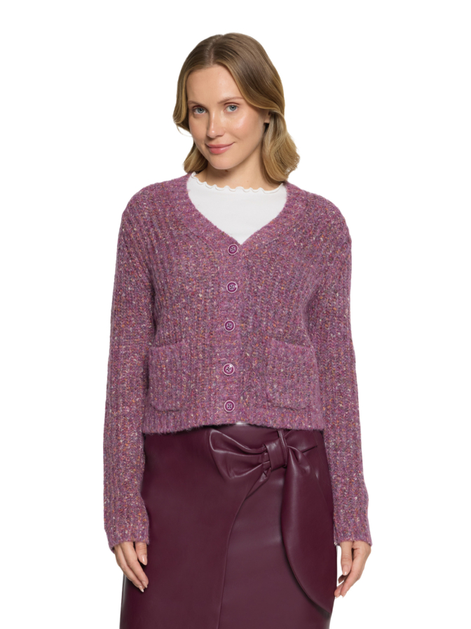 Cartoon Strickjacke Grobstrick bei Robert Ley