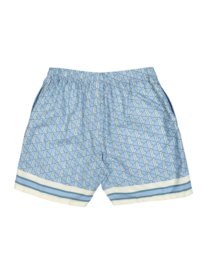 Lacoste Shorts mit Monogramm-Muster bei Robert Ley