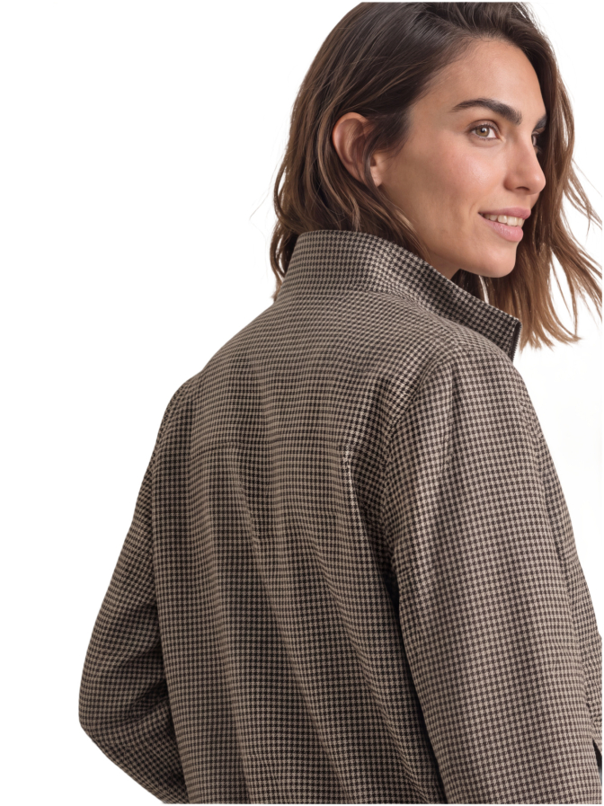 Street One Jacke mit Houndstooth-Muster bei Robert Ley