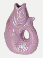 Giftcompany Fisch-Vase Monsieur Carafon XS rainbow violett-rainbow violett bei Robert Ley