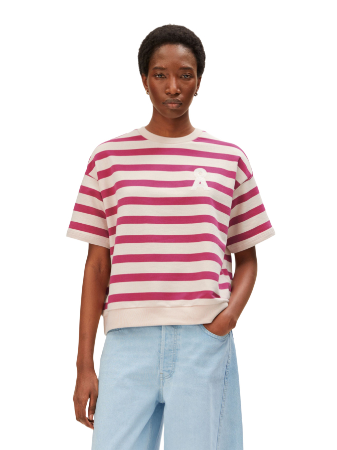 ARMEDANGELS Kurzarm-Sweater BAMIKAA STRIPE bei Robert Ley