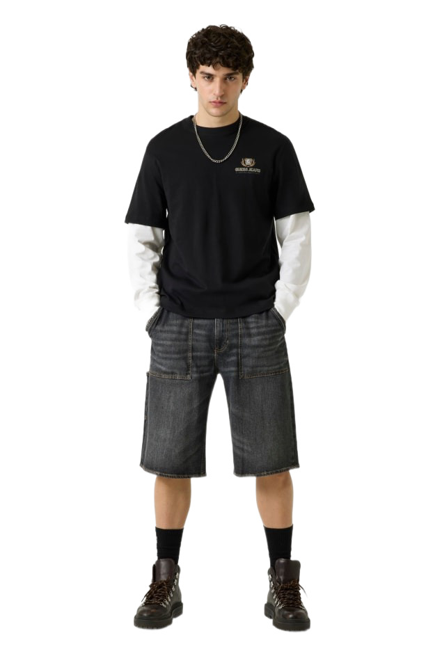 Guess T-Shirt mit Logo-Print bei Robert Ley