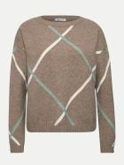 Street One Pullover mit Intarsien-Muster 37871-sanded amber mel. bei Robert Ley
