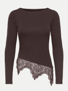 Only ONLLAILA Top mit Spitze 237375-Coffee Bean bei Robert Ley