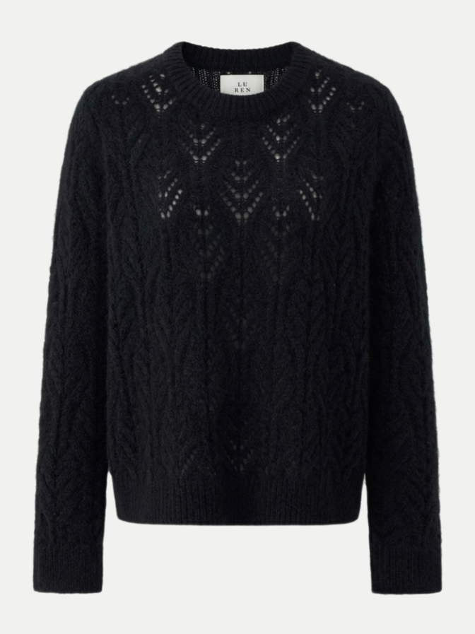 LU REN Kaschmir-Pullover Isleen mit Seidenanteil bei Robert Ley