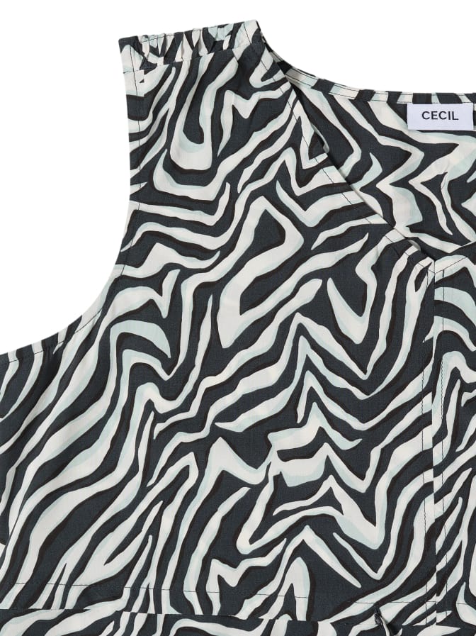 Cecil Midikleid mit Zebraprint bei Robert Ley