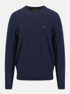 Fynch-Hatton Strickpullover mit Rundhalsausschnitt 690-navy bei Robert Ley