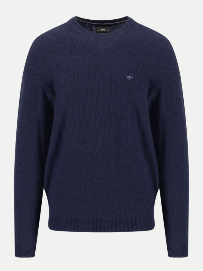 Fynch-Hatton Strickpullover mit Rundhalsausschnitt bei Robert Ley
