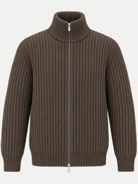 GRAN SASSO Strick Jacke mit Zip aus WV/WS bei Robert Ley