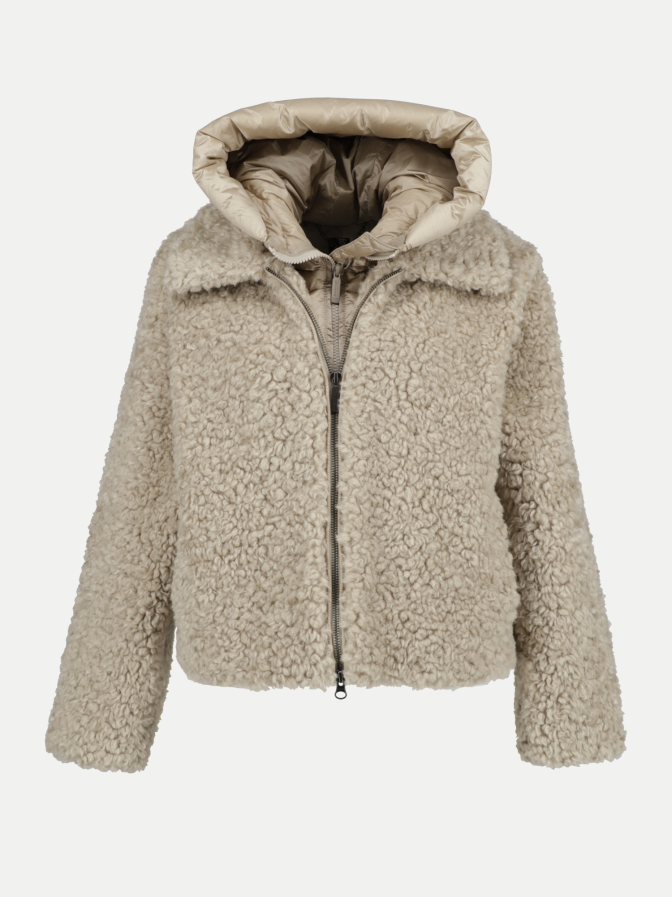 Bomboogie Teddyjacke mit Kapuze bei Robert Ley