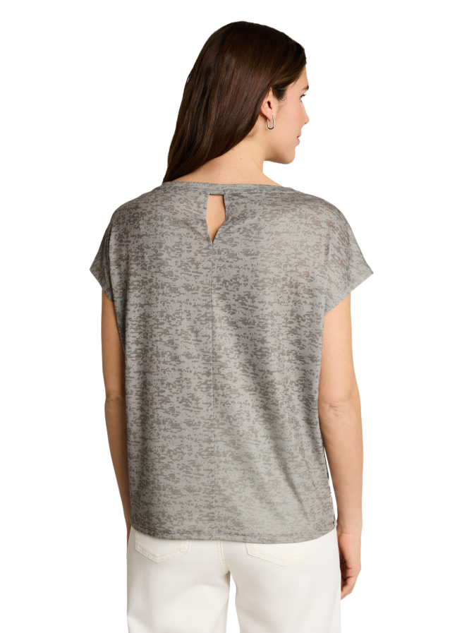 Tom Tailor Casual T-Shirt mit Blumen-Print bei Robert Ley