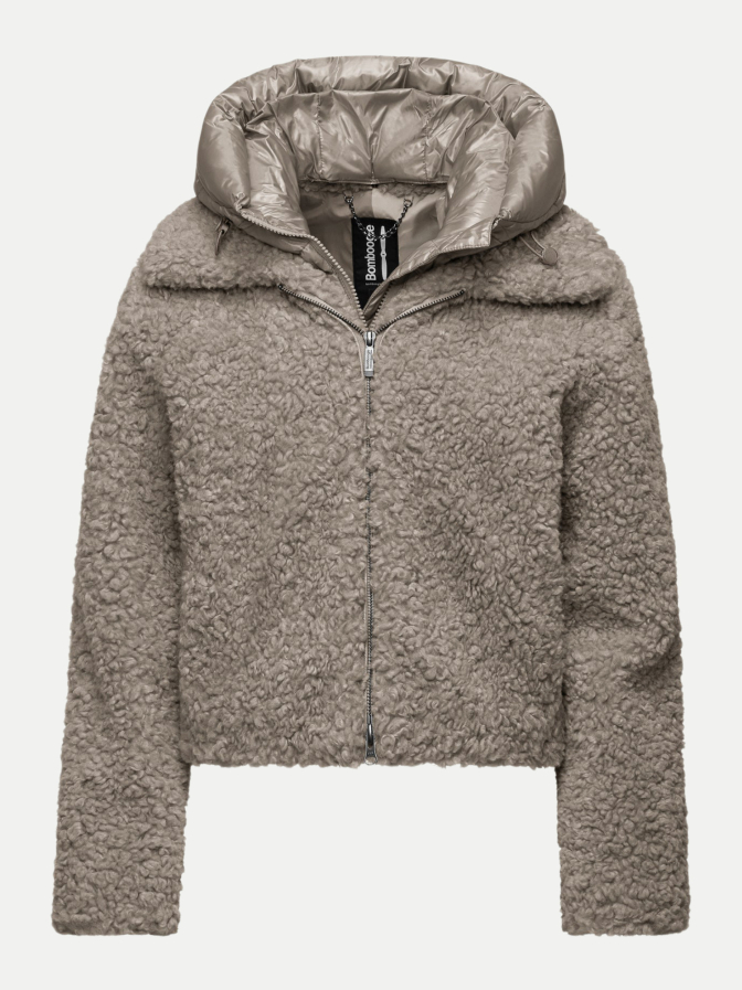 Bomboogie Teddyjacke mit Kapuze bei Robert Ley