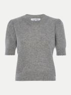 FRAME Pointelle Pullover lhgr light heat-lhgr light heather grey bei Robert Ley