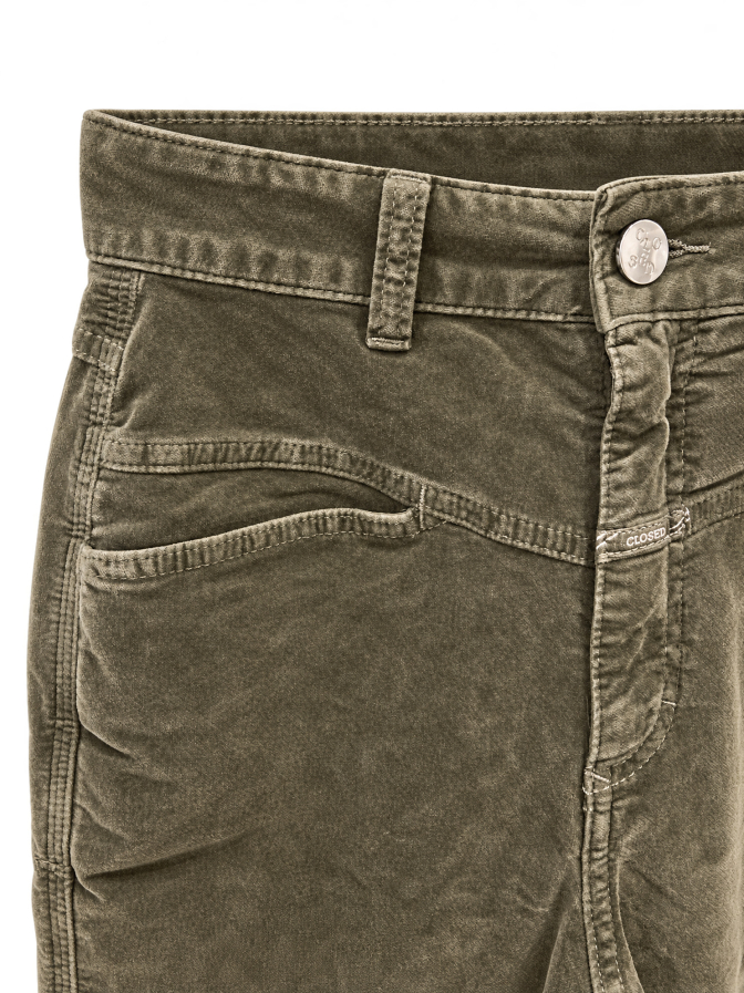 Closed Relaxed Velvet Jeans Pedal Pusher bei Robert Ley