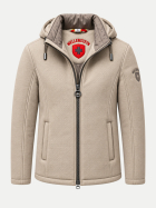 Wellensteyn Übergangsjacke Sarasota Men 1000 cashmeremelange/moonstone bei Robert Ley