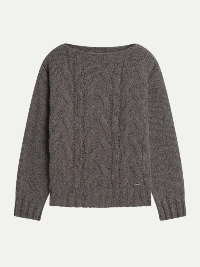 Cinque Strickpullover mit Zopfmuster CISIO bei Robert Ley