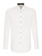 Seidensticker Shaped-Fit Popeline Hemd 01-01 WHITE bei Robert Ley