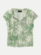s.Oliver BLACK LABEL Bluse mit V-Ausschnitt 04A1-WHITE bei Robert Ley