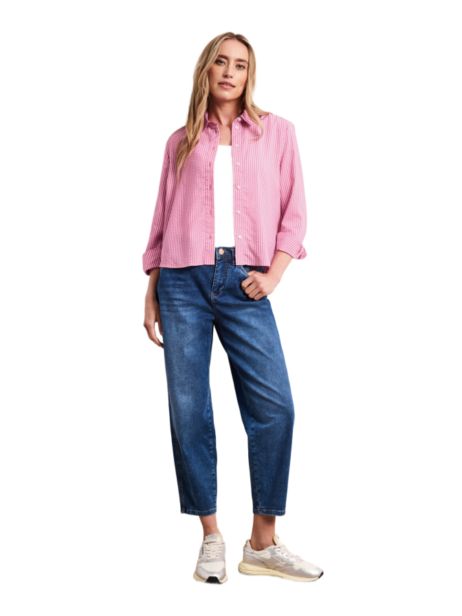 Street One Hemdbluse in Seersucker-Qualität bei Robert Ley