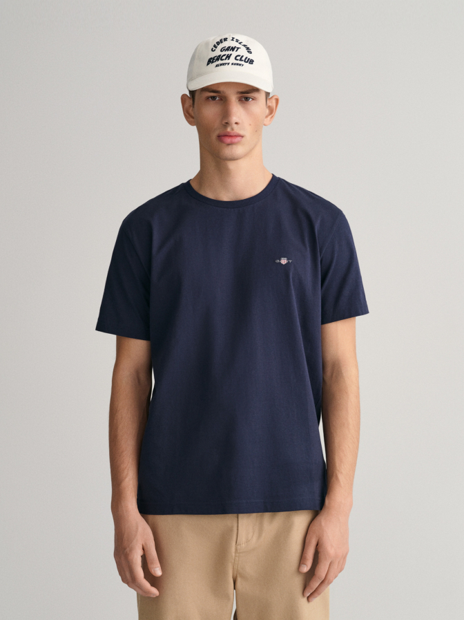 Gant T-Shirt mit Logostickerei bei Robert Ley