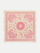 Purschoen Bandana-Tuch 60 × 60 cm 8162 paisley bloom  big white-pink bei Robert Ley