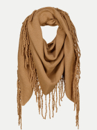 Monari Schal mit Fransen 526-brown sugar bei Robert Ley