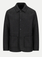 Harris Wharf London Kurzmantel aus Wollfilz 180-anthracite bei Robert Ley
