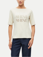 s.Oliver BLACK LABEL T-Shirt Shine 81D3-BROWN bei Robert Ley