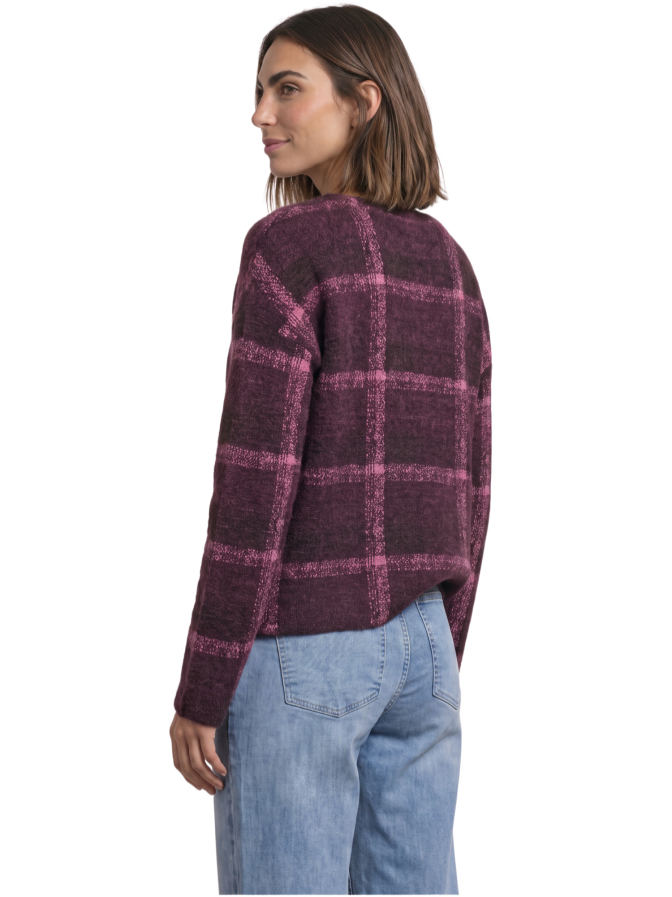 Street One Langarmshirt mit Karo-Muster bei Robert Ley