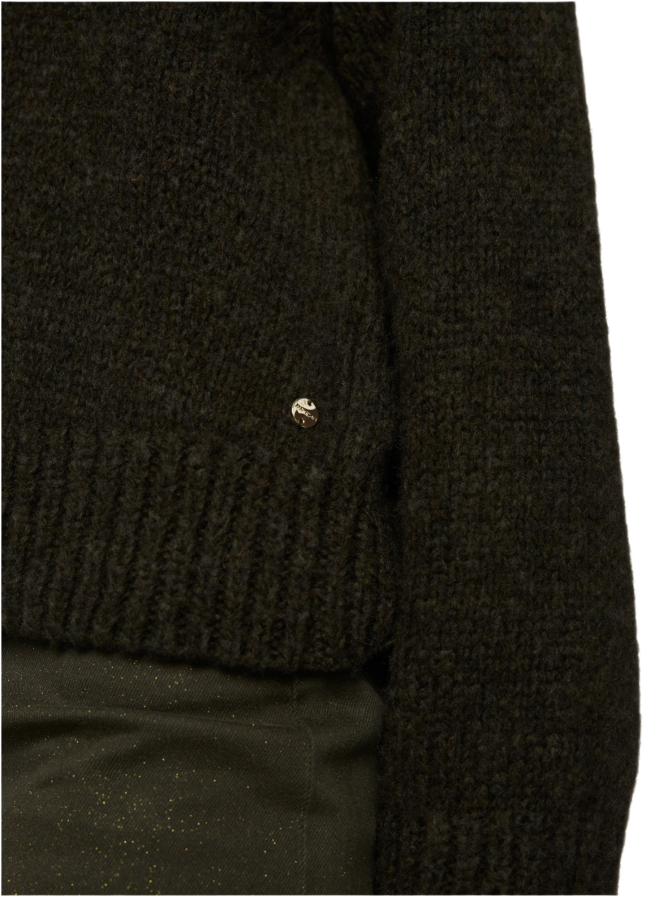 Marc Cain Grobstrickpullover mit V-Ausschnitt bei Robert Ley