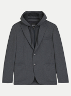 BOSS Black Slim-Fit Sakkojacke C-Hanry 488-Open Blue bei Robert Ley