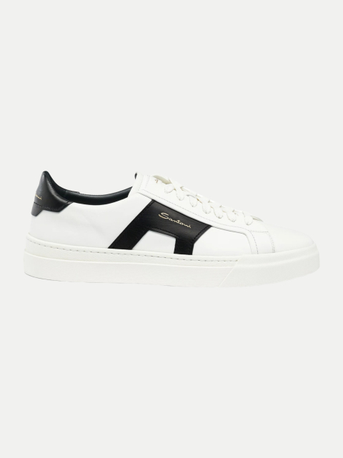 Santoni Sneake Kalbsleder Double Buckle bei Robert Ley